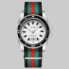 EMESA HOME Luxurious Women Nylon Strap Watch – Simple Luminous Quartz Calendar Watch - EMESA HOME™