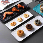 EMESA HOME Japanese-Style Sushi Plate – Elegant Versatile Dish for Sushi, Desserts, and Serving Essentials - EMESA HOME™
