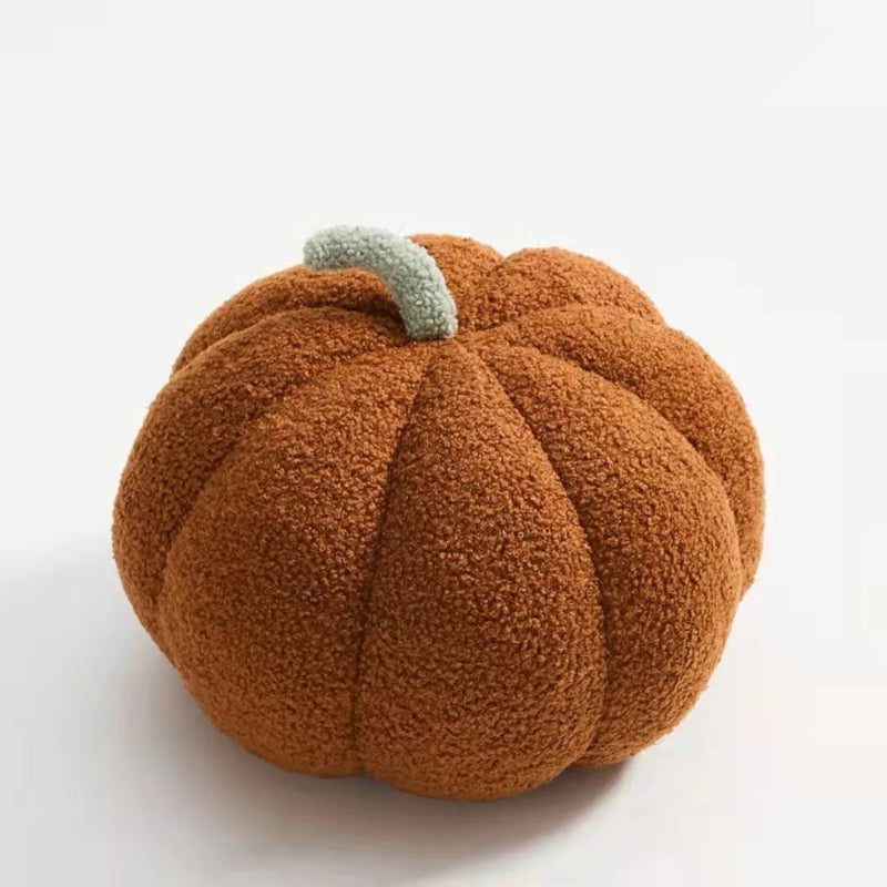 EMESA HOME Soft Plush Pumpkin Decorative Cushion – 18/28/35CM