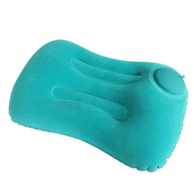 EMESA HOME Travel Pillow Air Inflatable Airplane Car Pillows Pillow Folding Press Type Bed Pillow Neck / Waist Cushion Home Office Supplies - EMESA HOME™