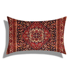 EMESA HOME Moroccan Geometric Short Plush Rectangular Cushion Cover