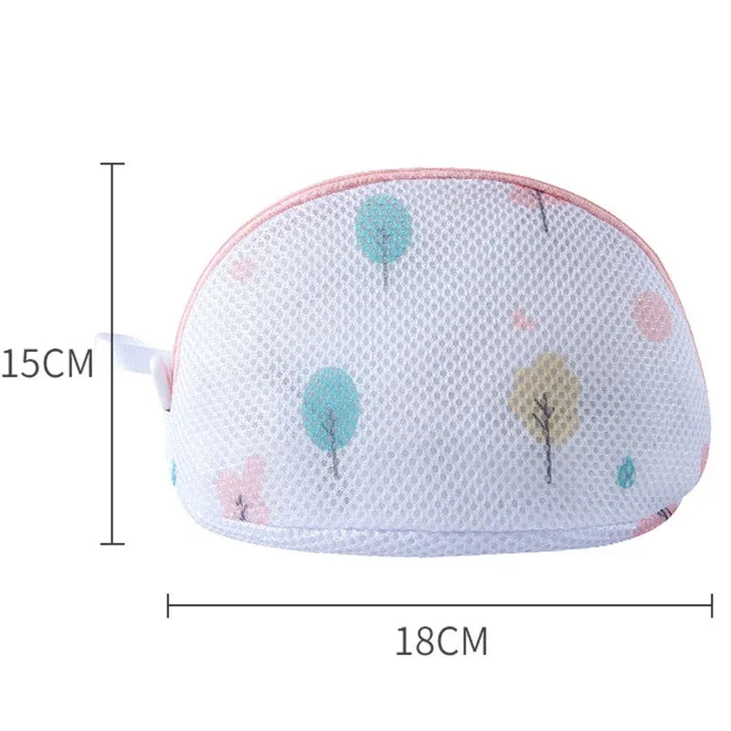 EMESA HOME Thicken Bra Washing Bag for Women – Cute Print Protective Laundry Bag for Bras Underwear Panties - Emesa Home