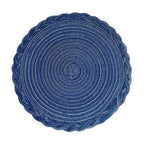 EMESA HOME 4PCS Round Table Mats Woven Placemats Heat Insulation Mat Dining Table Potholder Coaster Party Wedding Home Decoration Props - EMESA HOME™