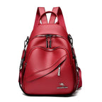 EMESA HOME Women’s Fashion Leather Backpack – Large Capacity Travel School Shoulder Bag - EMESA HOME™
