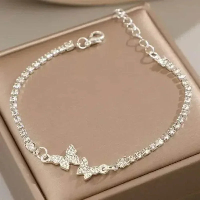 EMESA HOME High Quality 925 Sterling Silver Bracelet Chain for Women, Multiple Styles, Fashion Wedding Party Jewelry Gift - EMESA HOME™