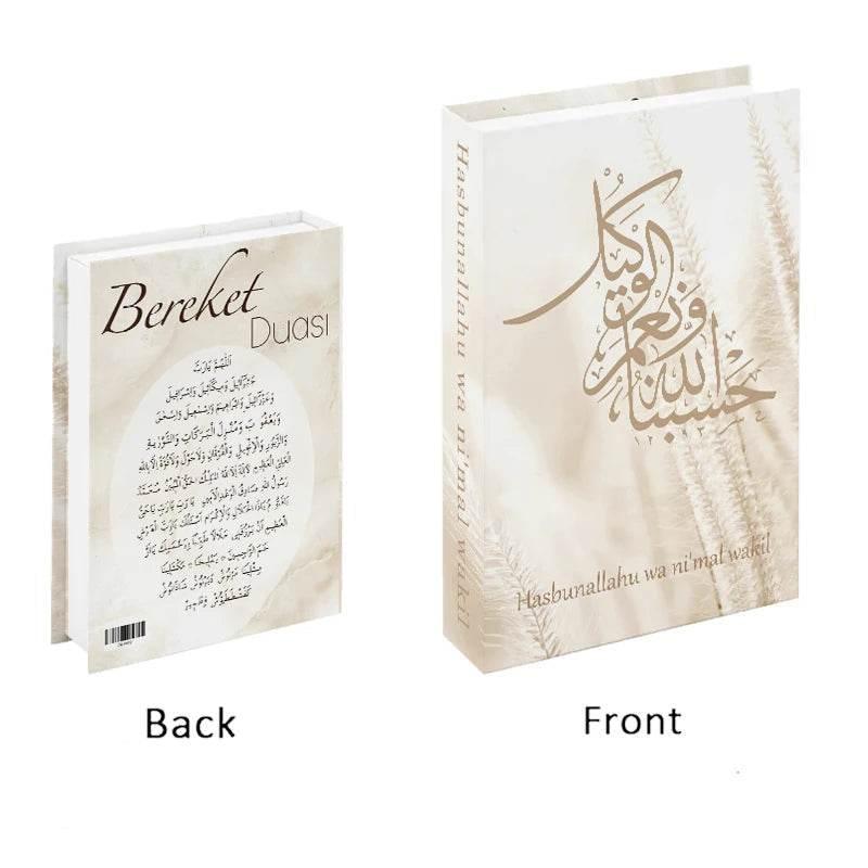 EMESA HOME Luxury Kaaba Fake Book Storage Box – Decorative Faux Book for Coffee Table, Living Room, or Bedroom - EMESA HOME™