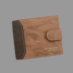 EMESA HOME Men’s PU Leather Wallet – Business Card Holder Short Purse Credit Card Money Bag - EMESA HOME™