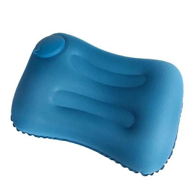 EMESA HOME Travel Pillow Air Inflatable Airplane Car Pillows Pillow Folding Press Type Bed Pillow Neck / Waist Cushion Home Office Supplies - EMESA HOME™