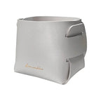 EMESA HOME Nordic Folding Key Storage Box – PU Leather Entryway Tray for Keys, Remote, Cosmetics, and Desk Organization - EMESA HOME™
