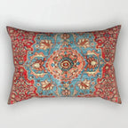 EMESA HOME Moroccan Geometric Short Plush Rectangular Cushion Cover