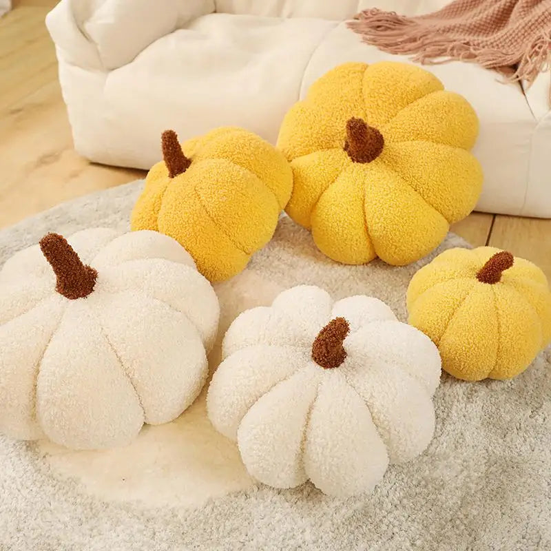 EMESA HOME Plush Pumpkin Stuffed Decorative Cushion – 23/40CM