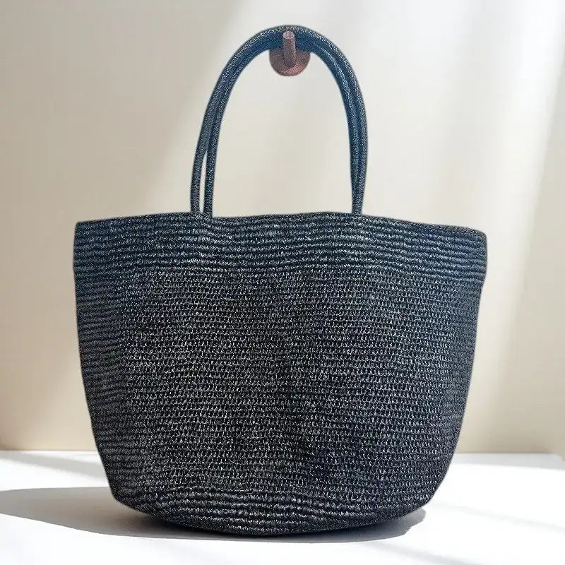 EMESA HOME 2026 Women’s Raffia Woven Tote Bag – Large Capacity Summer Shoulder Bag for Beach, Travel & Vacation