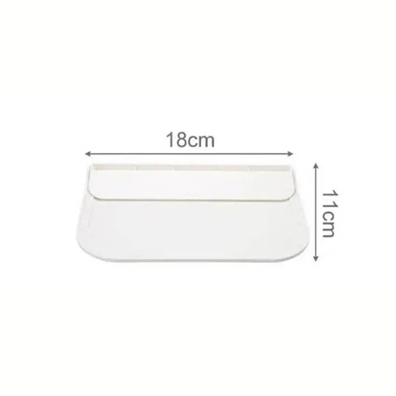 EMESA HOME Foldable Wall-mounted Shelf – No-Drill Storage Rack for Bathroom, Kitchen, Bedside, Phone & WiFi Router - EMESA HOME™