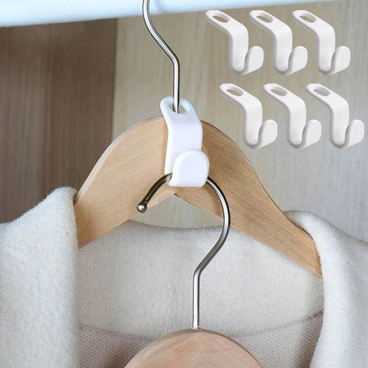 EMESA HOME Multi-Function Wardrobe Organizer – Space-Saving Closet Hanger Hooks & Stackable Rack for Clothes Storage