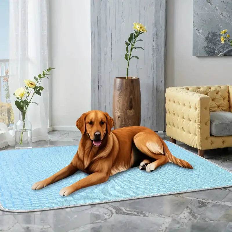 EMESA HOME Upgraded Summer Pet Cooling Mat – Ice-Cool Sleeping Pad Bed for Small, Medium & Large Cats and Dogs