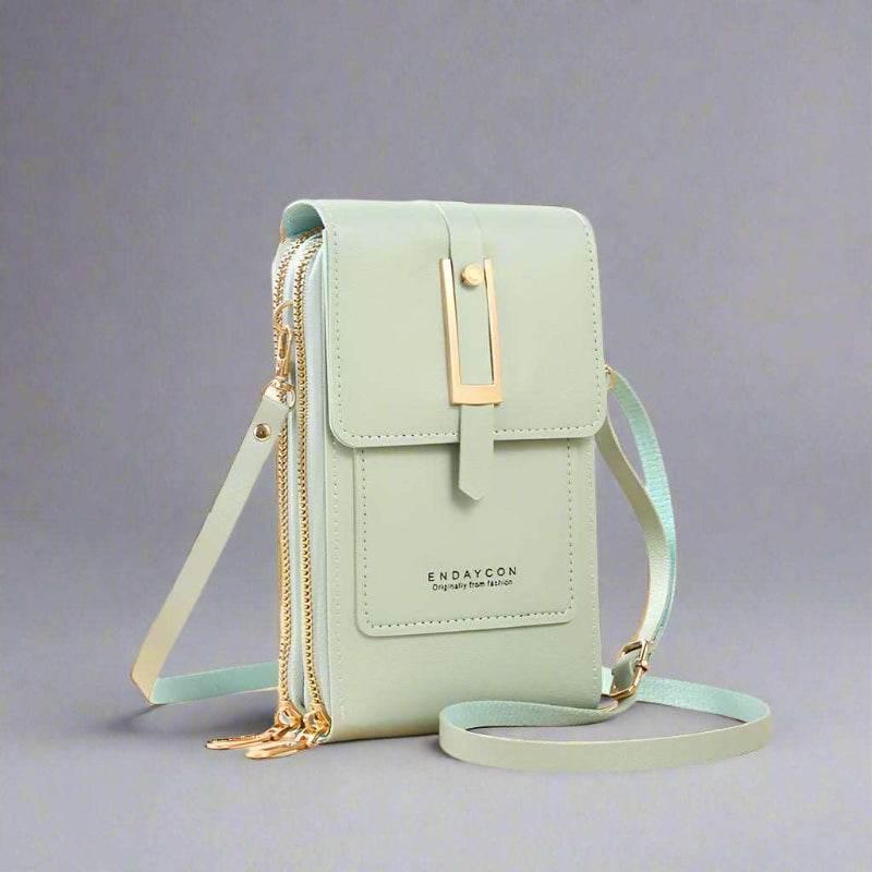 EMESA HOME Touch Screen Cell Phone Bag – Soft Leather Wallet, Hand Purse, Crossbody for Women, Small Handbag, Affordable - EMESA HOME™