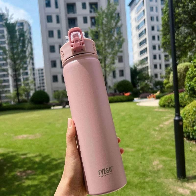EMESA HOME Thermos Bottle With Straw Stainless Steel Thermal Cup Sports Water Bottles for Car, Keeps Drinks Cold or Hot Thermal Mug - EMESA HOME™