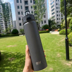 EMESA HOME Thermos Bottle With Straw Stainless Steel Thermal Cup Sports Water Bottles for Car, Keeps Drinks Cold or Hot Thermal Mug - EMESA HOME™