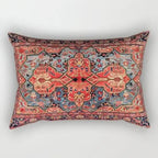 EMESA HOME Moroccan Geometric Short Plush Rectangular Cushion Cover