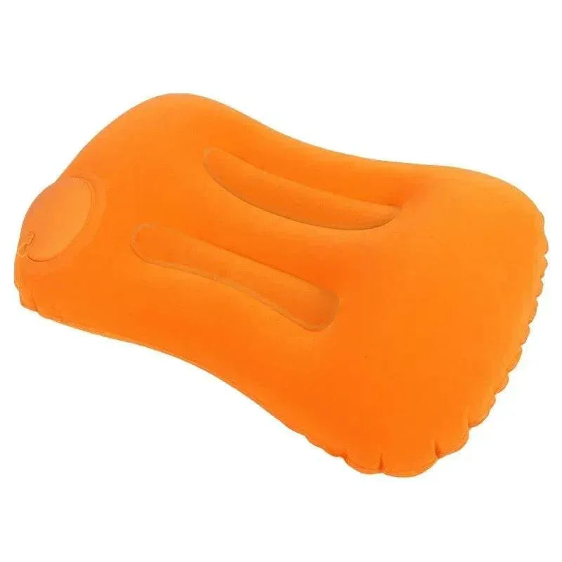 EMESA HOME Travel Pillow Air Inflatable Airplane Car Pillows Pillow Folding Press Type Bed Pillow Neck / Waist Cushion Home Office Supplies - EMESA HOME™