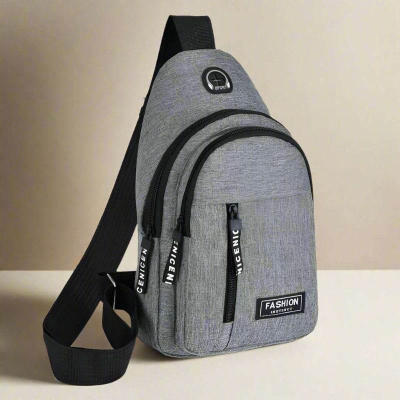 EMESA HOME Multifunctional Chest Bag – Men's Fashion Oxford Cloth, Korean Style, Casual, Waterproof Shoulder Messenger Bag - EMESA HOME™