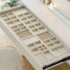 The EMESA HOME Jewelry Storage Box is designed for efficient organization and storage of various jewelry items. - EMESA HOME™