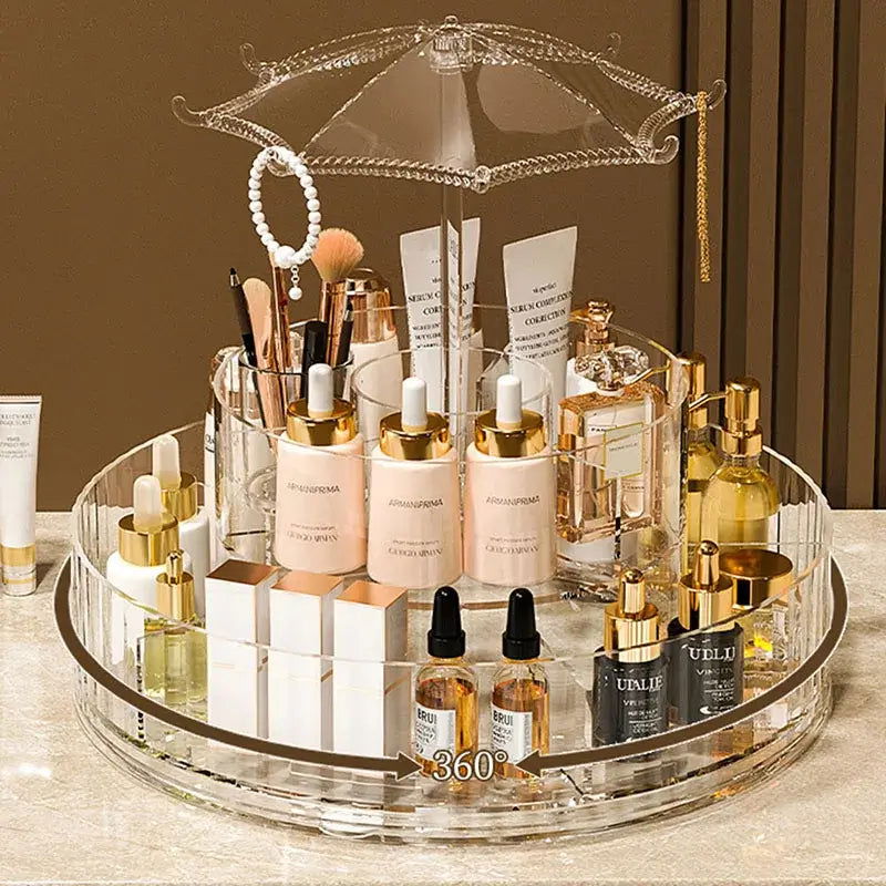 The Emesa Home Makeup Organizer is designed to provide efficient storage and easy access to your cosmetics and skincare products - Emesa Home