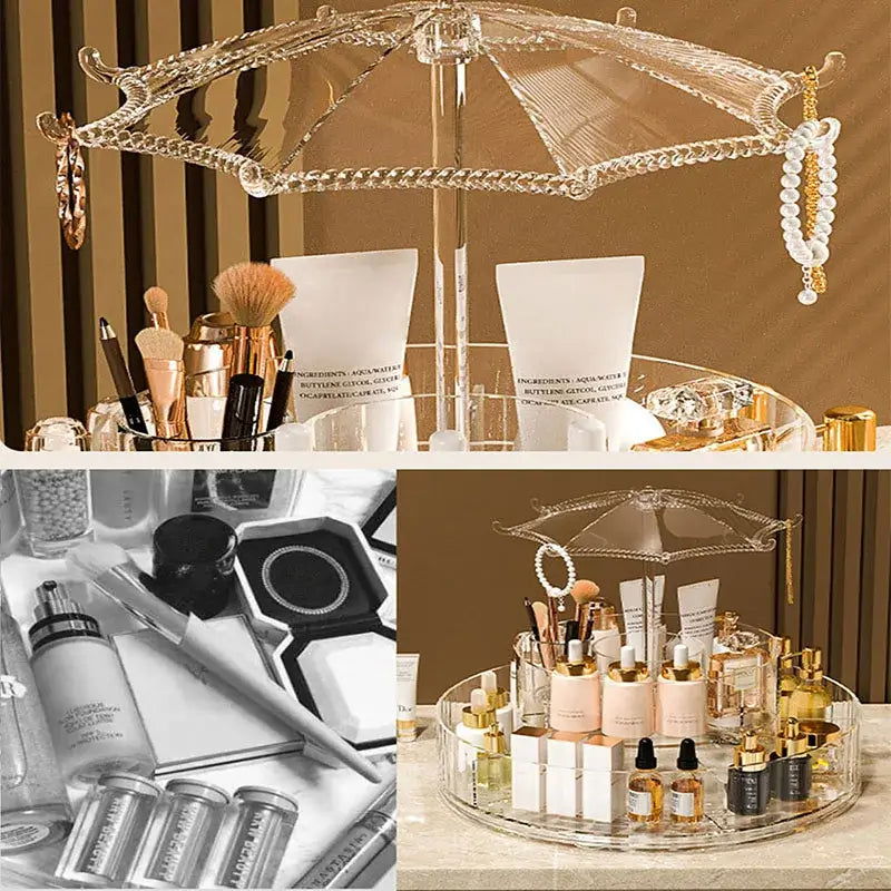 The Emesa Home Makeup Organizer is designed to provide efficient storage and easy access to your cosmetics and skincare products - Emesa Home